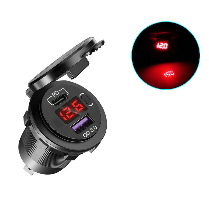 Car Accessories Qc - Portable QC 3.0+ PD Dual USB