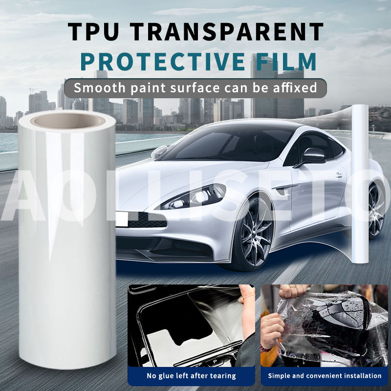 Car Door Handle Protector - TPU Protective Film Sticker Semi-clear ppf