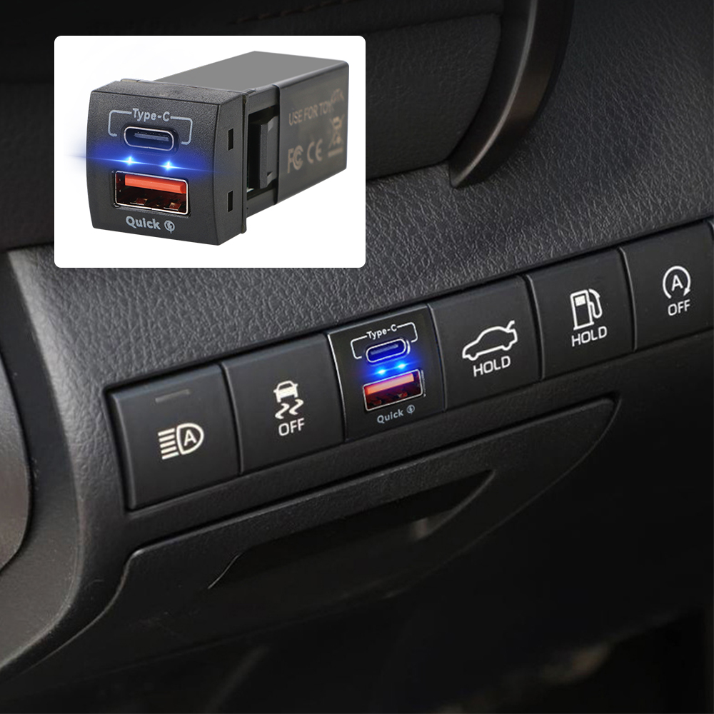 Car Accessories Qc - For Toyota Corolla RAV4 Camry 24V
