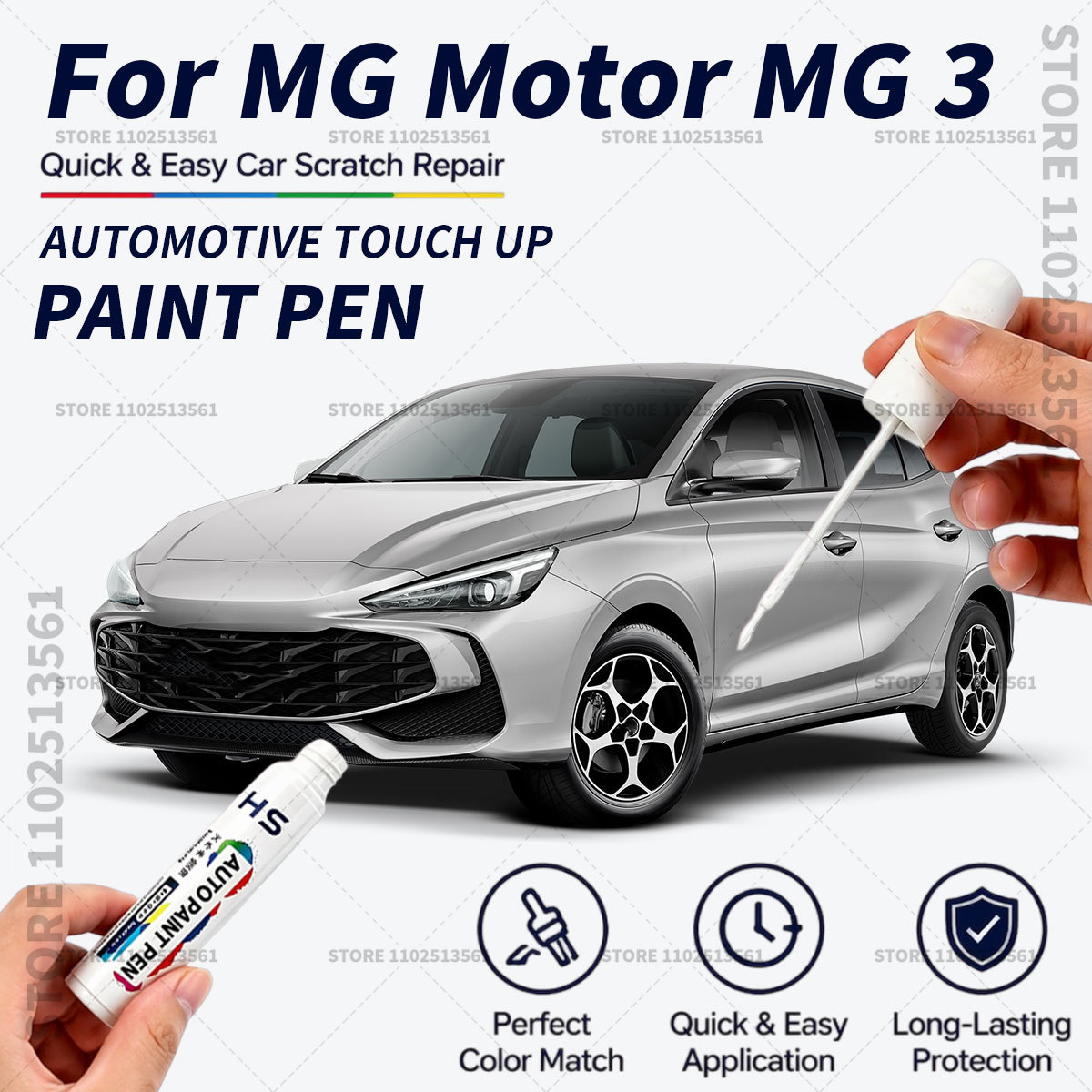 Car Scratch Remover Pen - For 2011-2026 MG Motor MG 3