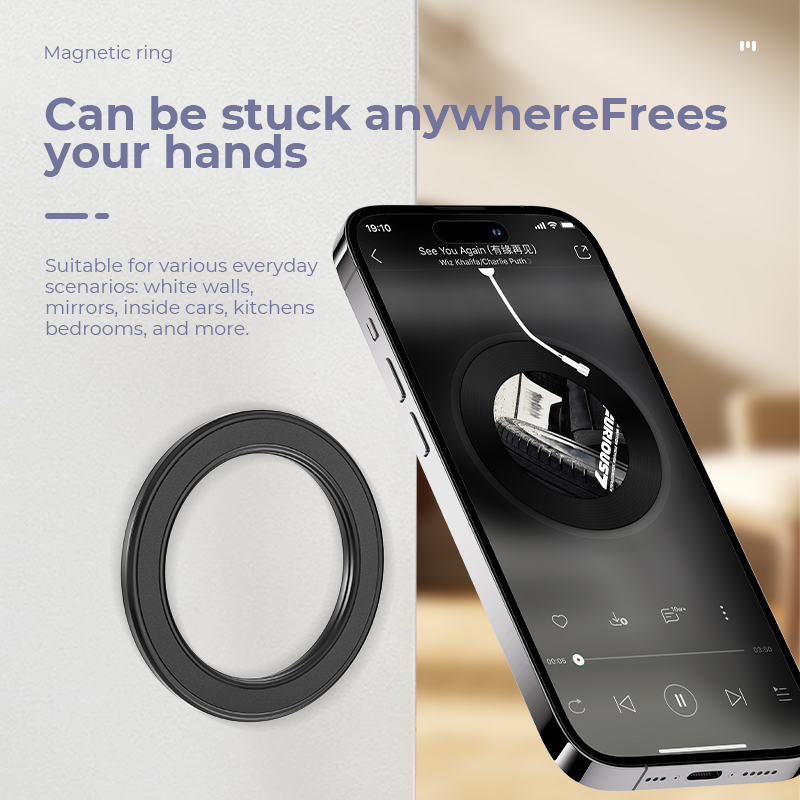 Car Accessories Phone Holder - For Magsafe Strong Magnetic Ring Phone