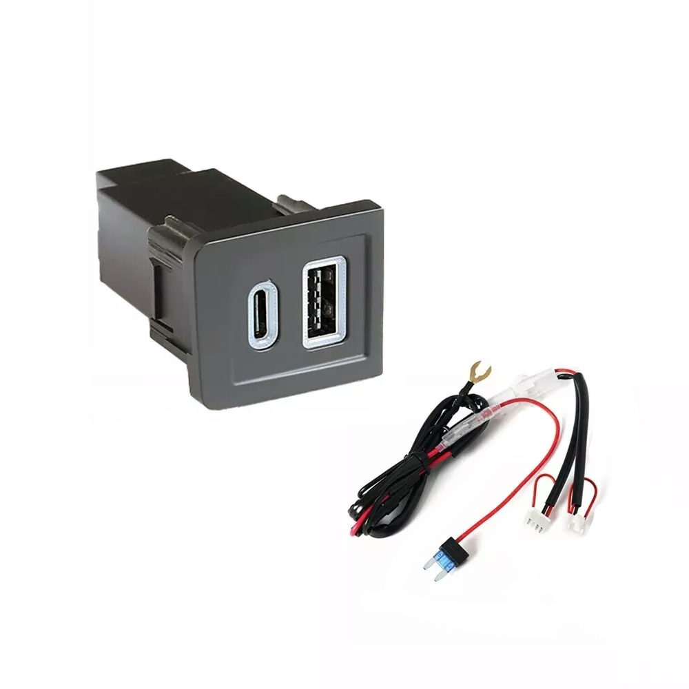 Car Accessories Qc - 1PC Car Power Adapter Dual USB