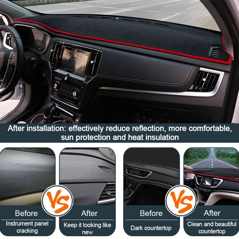 Car Anti-Slip Dashboard Mat - Sunshield Pad Sticker For Audi A3