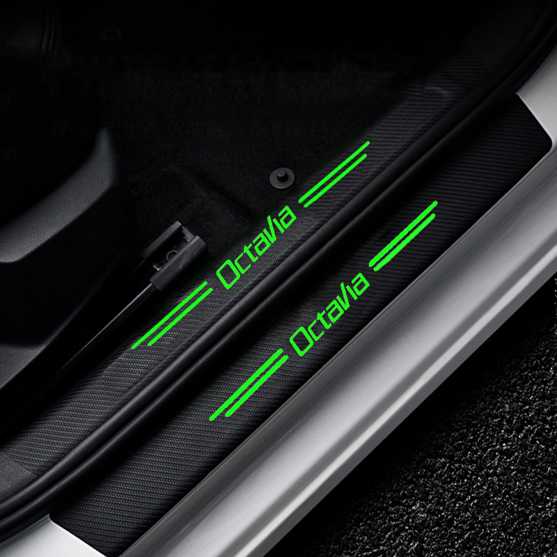 Luminous Carbon Fiber Stickers - Car Accessories On Amazon review and price