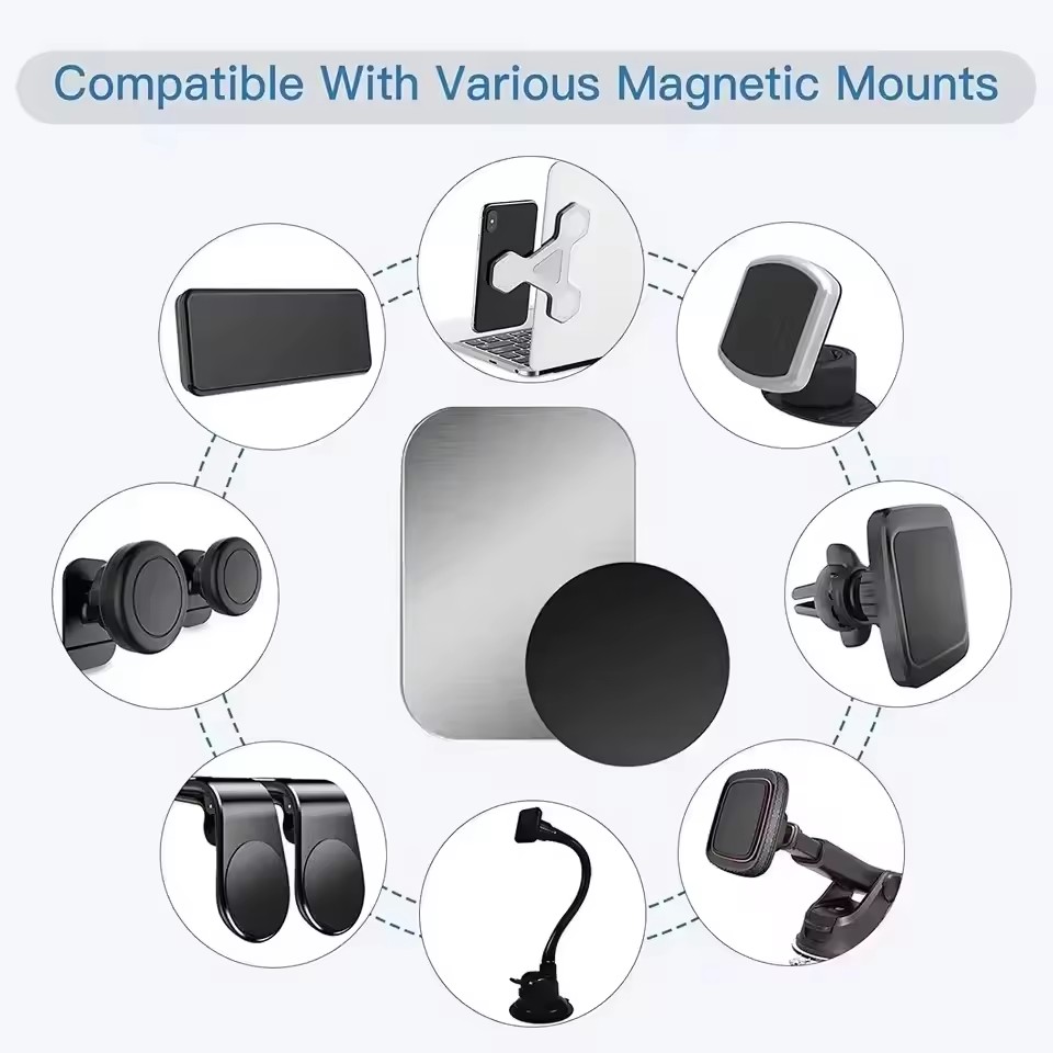 5/10pcs Magnetic Metal Plate D - Car Accessories Phone Holder review and price