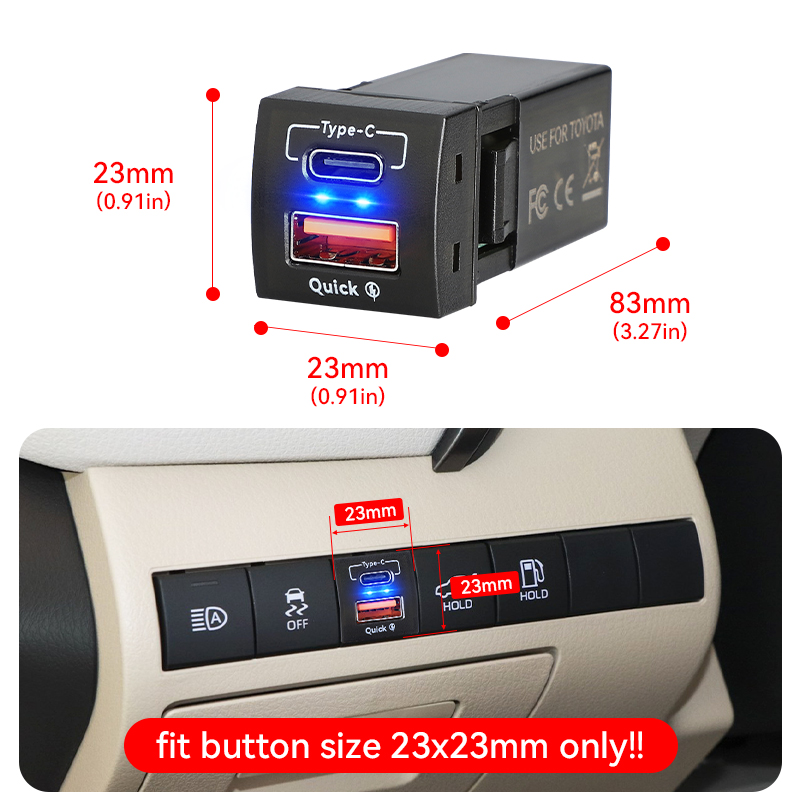 48W Fast Charger QC3.0 USB Typ - Car Accessories Qc review and price