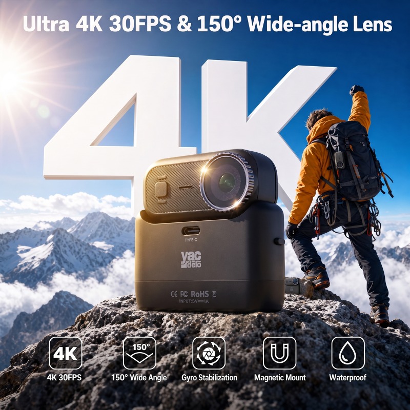 APEX Action 4K Camera  Mini PO - Car Accessories Online review and price