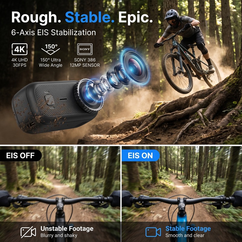 APEX Action 4K Camera  Mini PO - Car Accessories Online review and price