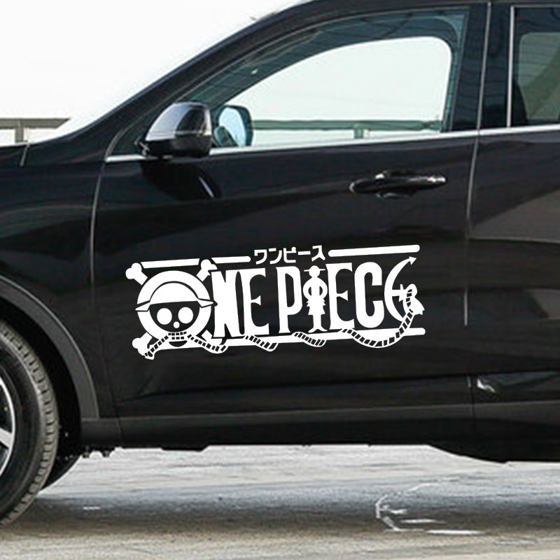 One Piece Anime Personality Ca - Car Accessories Japanese review and price