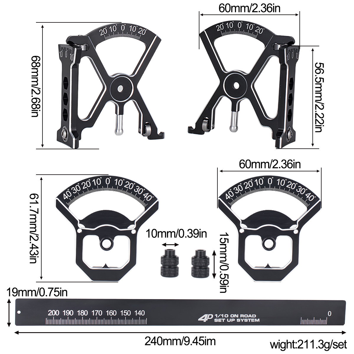 CNC Aluminum 4D SET-UP System  - Car Accessories Online review and price
