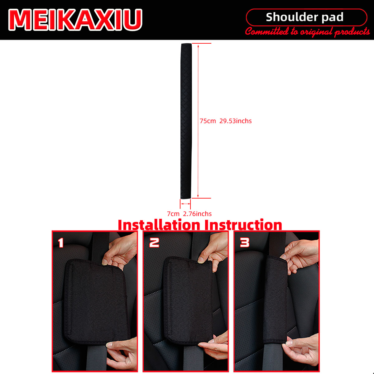 75cm PU Leather Long-Style Car - Car Accessories Japanese review and price