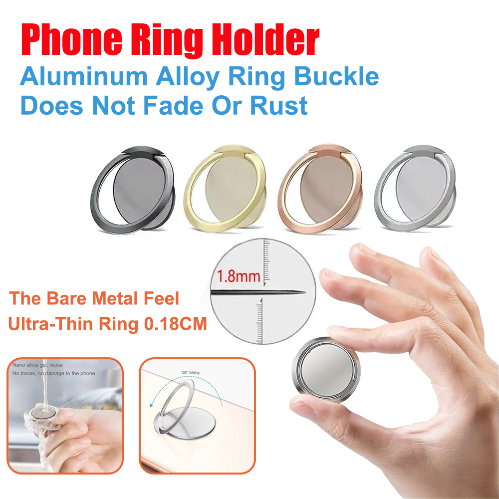 Ultra Thin Metal Ring Holder S - Car Accessories Phone Holder review and price