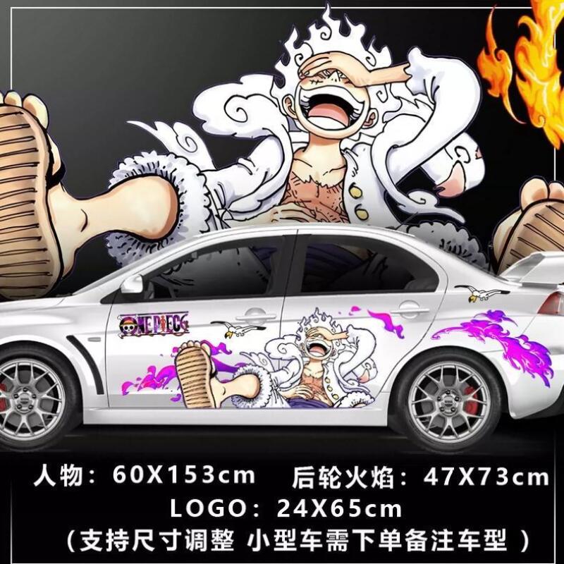 One Piece Sticker Car Body Dec - Car Accessories Japanese review and price