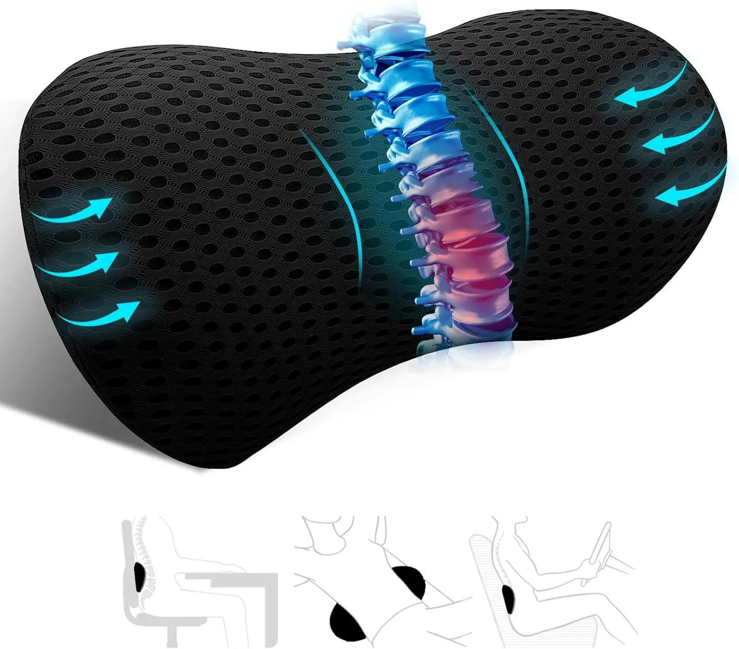 Breathable Memory Cushion Inte - Car Accessories Limassol review and price